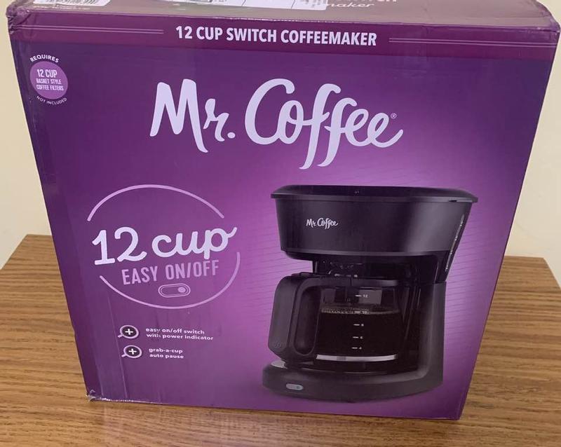 Mr Coffee 12 Cup Switch Black Coffee Maker - Power Townsend Company