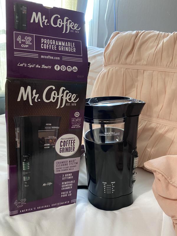 Mr. Coffee Blade Grinder With Chamber Maid Cleaning System