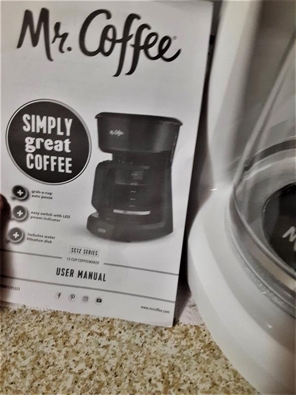 Mr Coffee 12 Cup Switch White Coffee Maker 2176664, 1 - Harris Teeter