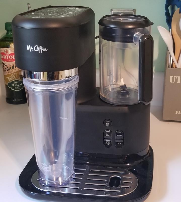Mr. Coffee Single-Serve Frappe, Iced, and Hot Coffee Maker and Blender,  Lavender, 1 Piece - Pick 'n Save