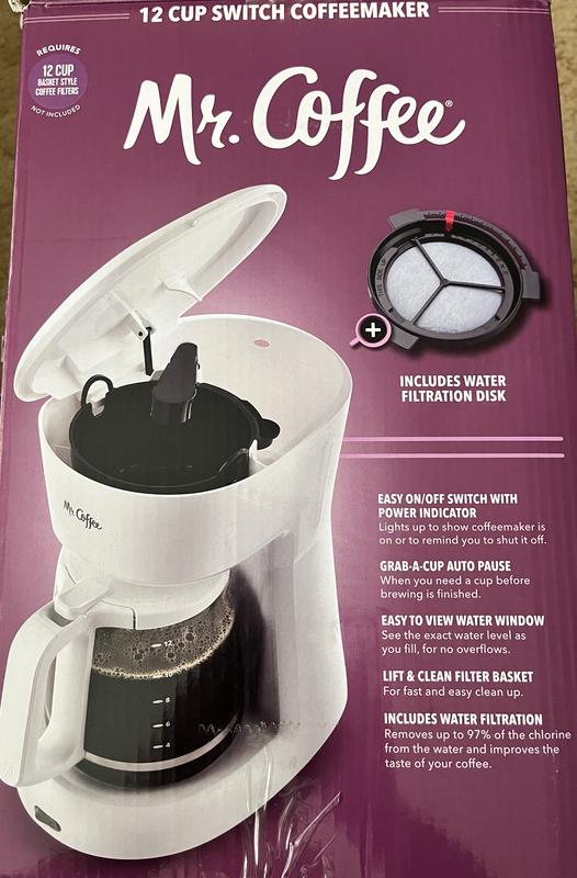 Coffee® 12-Cup Switch Coffee Maker with Water Filtration