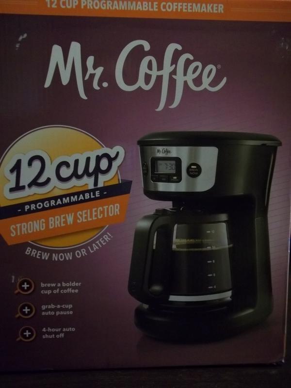 Mr. Coffee® 12-Cup Programmable Coffee Maker with Strong Brew
