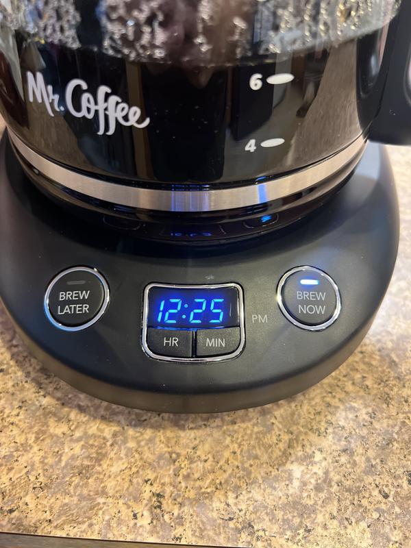 Mr. Coffee 12 Cup Programmable Grey