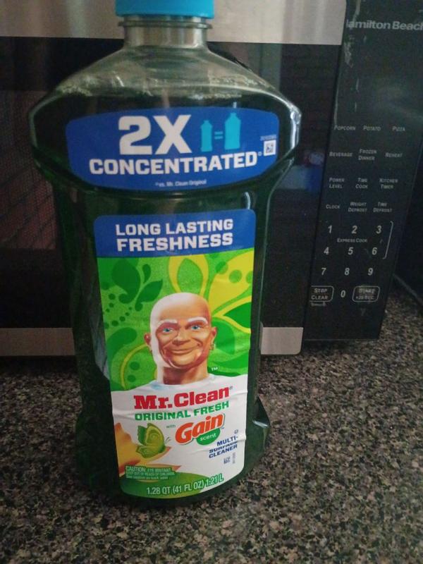 Mr. Clean All Purpose Cleaner Floor Cleaner for Mopping Home Bathroom ...