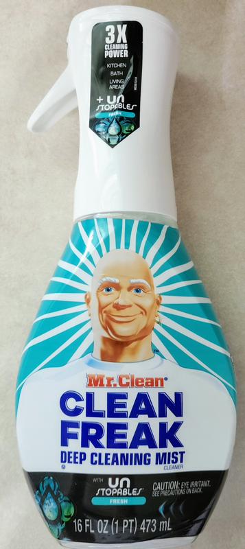 Mr. Clean Cleaner, Deep Cleaning Mist, Clean Freak, Lemon Zest - 16 fl oz