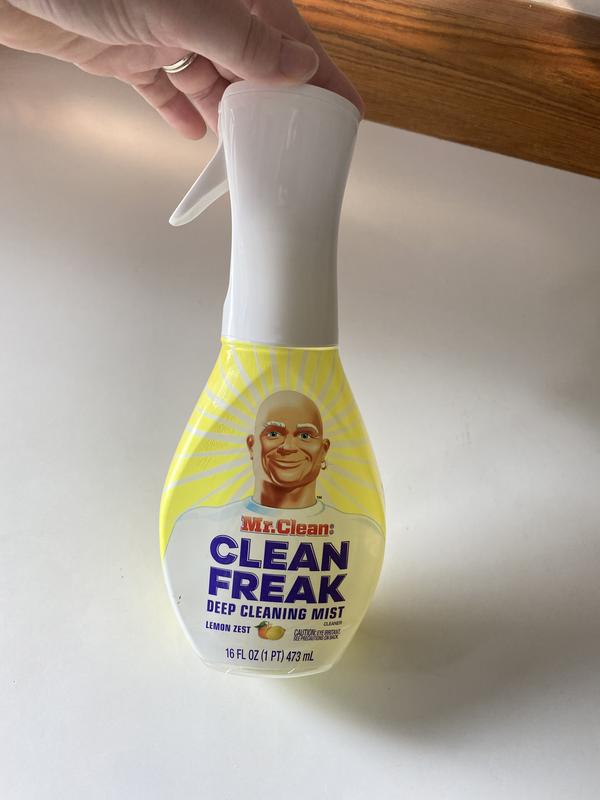 Mr. Clean, Clean Freak Lemon Zest Deep Scent Cleaning Mist Multi-Surface  Spray, 16 fl. oz.