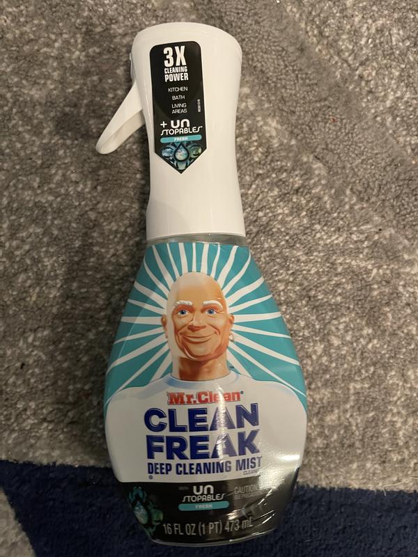 Mr. Clean Multi Surface Cleaning Spray Deep Cleaning Mist Starter Kit And Refill Bundle Unstopables Fresh Scent 64 Fl Oz