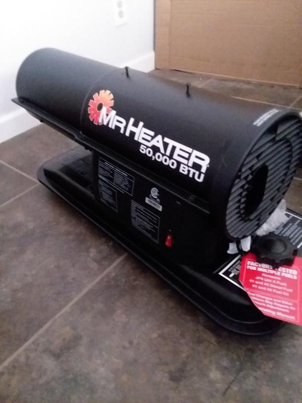 Mr. Heater 50,000 BTU Forced-Air Kerosene Heater | Bass Pro Shops