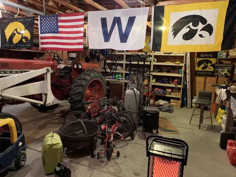 This heater kept this 30x20 space plenty warm.