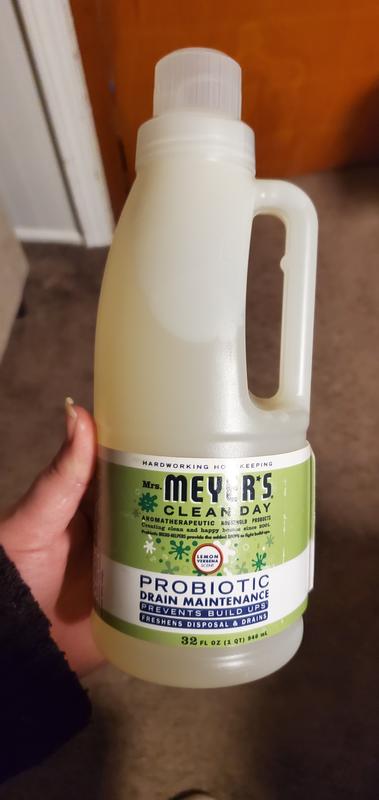 Mrs. Meyer's Lemon Verbena Probiotic Drain Maintenance – Mrs