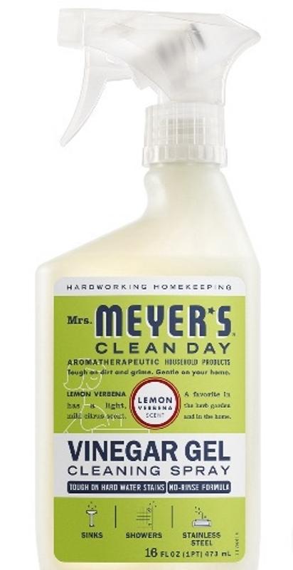 Mrs. Meyer's Lemon Verbena Vinegar Gel No-Rinse Cleaner – Mrs