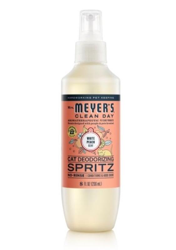 White Peach Cat Deodorizing Spritz – Mrs. Meyer's Clean Day