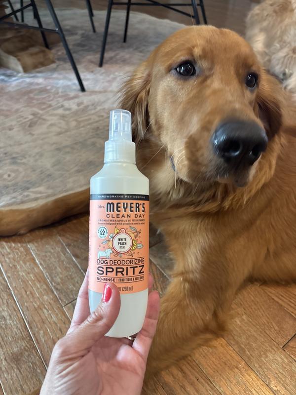 White Peach Dog Deodorizing Spritz – Mrs. Meyer's Clean Day