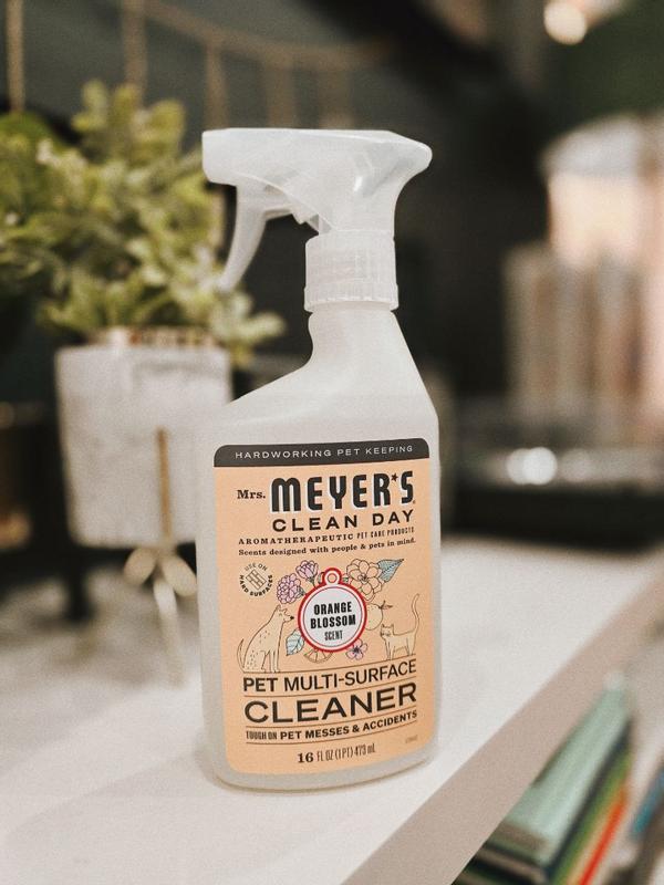 Orange Blossom Pet Multi-Surface Cleaner – Mrs. Meyer's Clean Day