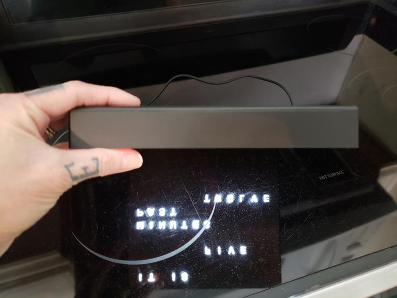 Thin, and light weight, but stand stably on a flat surface.