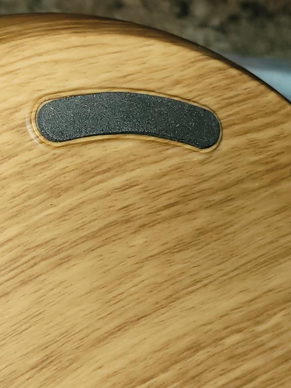 Rubber grips on bottom