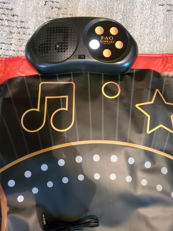FAO Schwarz Dance Mixer Rhythm Step Playmat Touch settings!