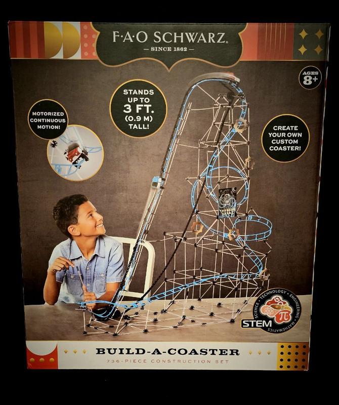 FAO Schwarz Roller Coaster Building Set - Ages 8+