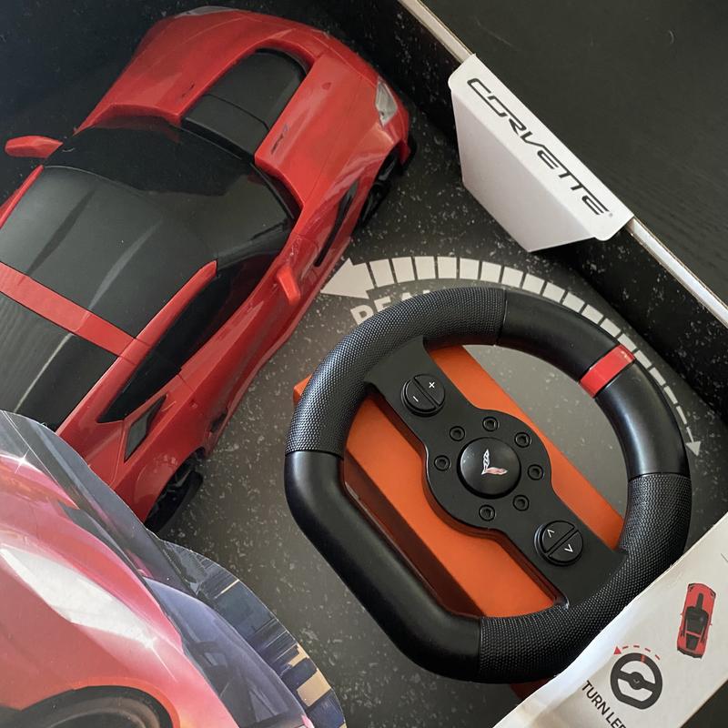 Sharper Image - Toy RC Real Drive 1:16 GM Corvette