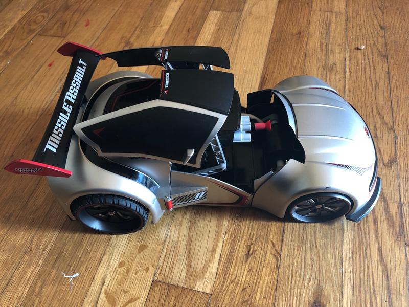 sharper image missile launcher