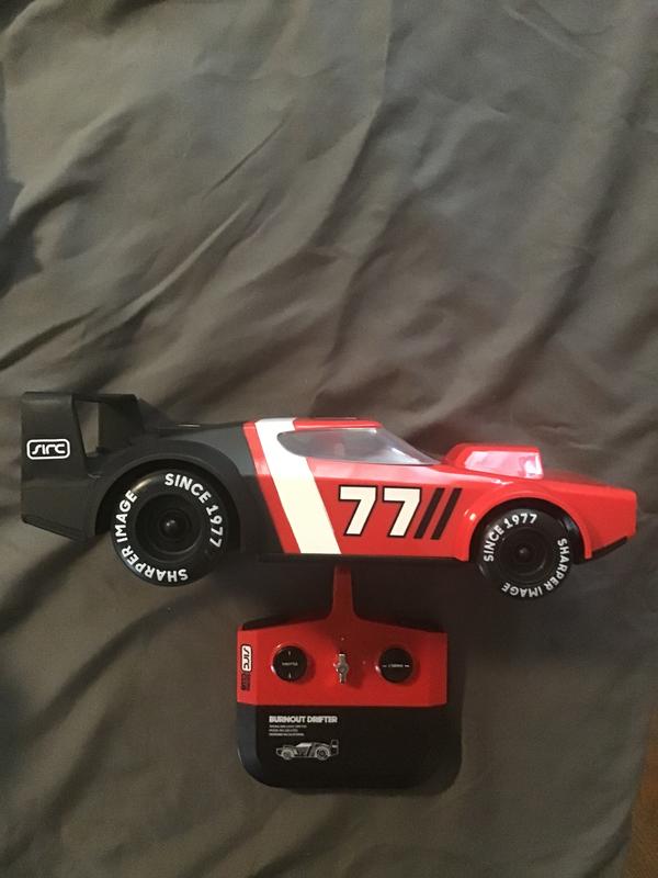 Fun car design and kid sized remote