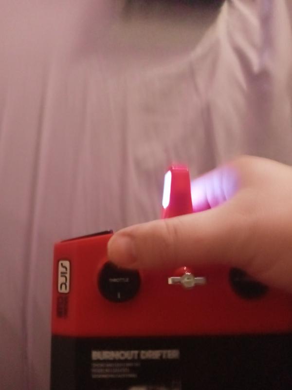 Controller light works when turned on