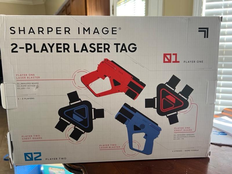 Sharper Image 1005904 Two Player Electronic Laser Tag Set for sale