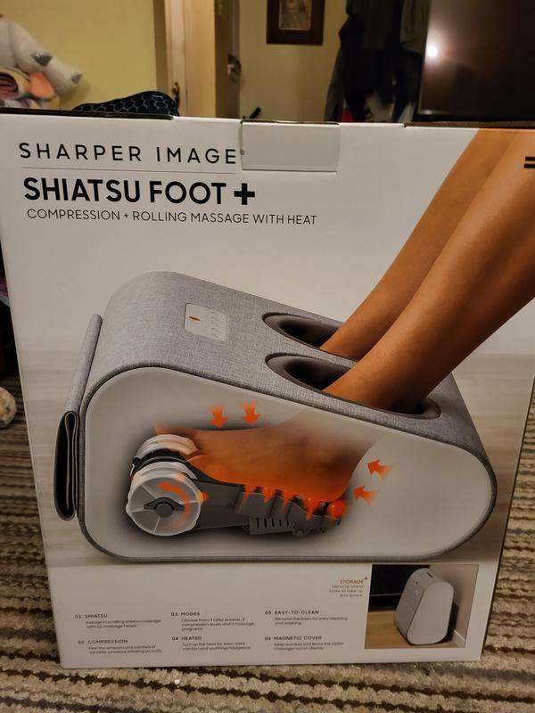 Sharper Image® Shiatsu Foot+ Massager in Grey Bed Bath and Beyond Canada