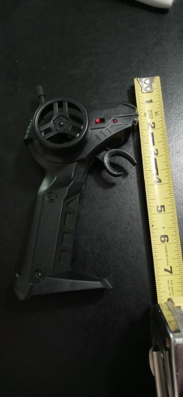 Size comparison of remote control