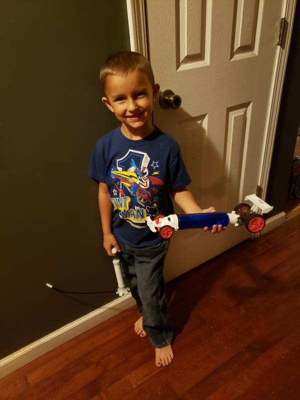 One happy little boy!!!