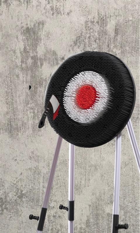 thumbnail image 2 of Leeray 3-in-1 Bristle Target Board Gae - Axe Throwing Target 2 of 12