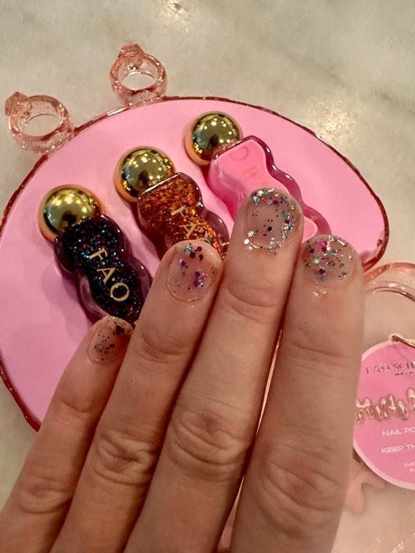 Customer photo for "Adorable Packing and Packed With Glitter"