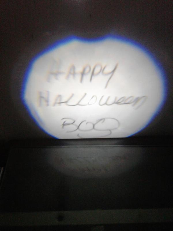 How cool and spooky is this art Projected work