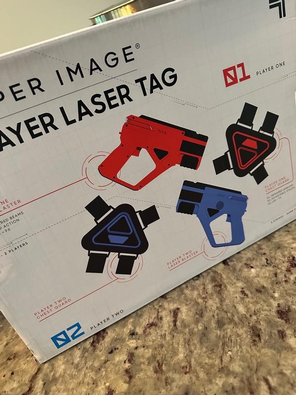 Sharper Image 1005904 Two Player Electronic Laser Tag Set for sale