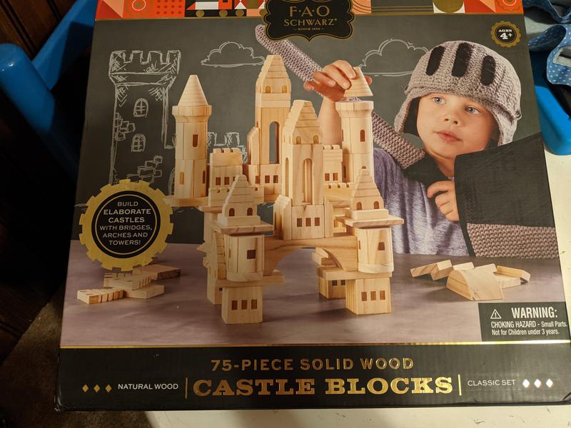 Treehaus 75 Pc Castle Blocks