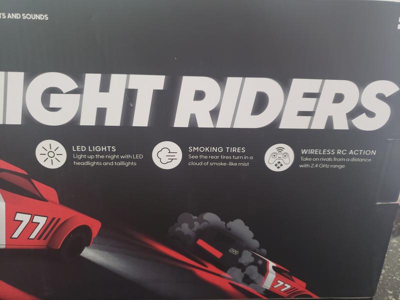 Sharper deals Image Night Riders Wireless Remote-Control Drifting Race Car