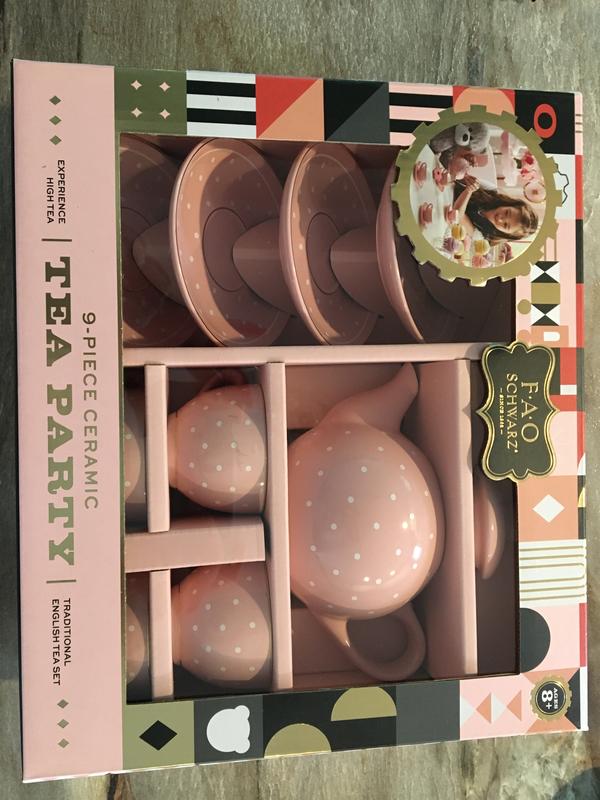 Fao schwarz ceramic toy tea set clearance