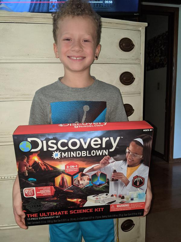 The excitement of the package being delivered