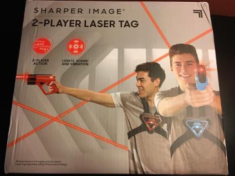 Lazer Tag Team Ops Deluxe 2-Player System w/ 2 Guns Huds Goggles - S10