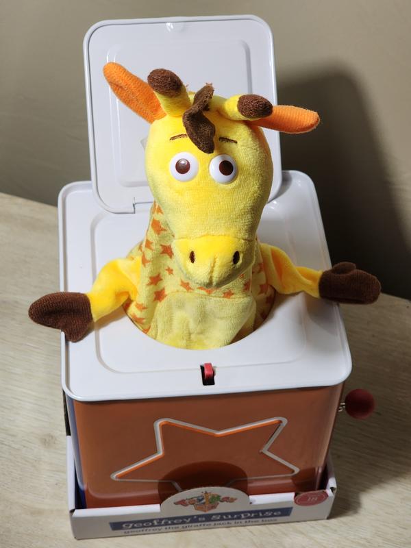Vintage Tin Giraffe in the Box