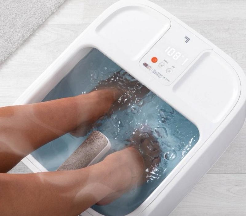 SHARPER IMAGE MASSAGER FOOT offers BATH HEATING WITH LCD