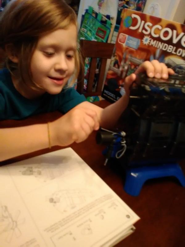 Four Hours and Half Hours Later still enjoying the building experience