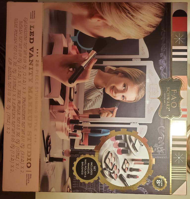 My new LED makeup vanity studio