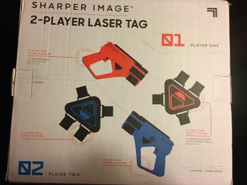 Sharper Image 1005904 Two Player Electronic Laser Tag Set for sale