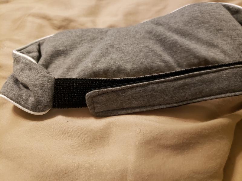 Nice wide secure strap.