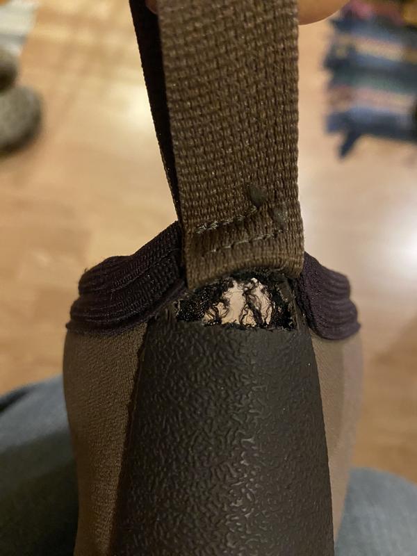 Nearly new Muckster II boots failed