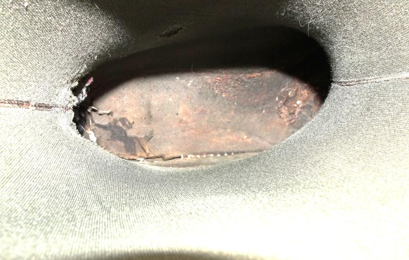 Photo submitted with review of product