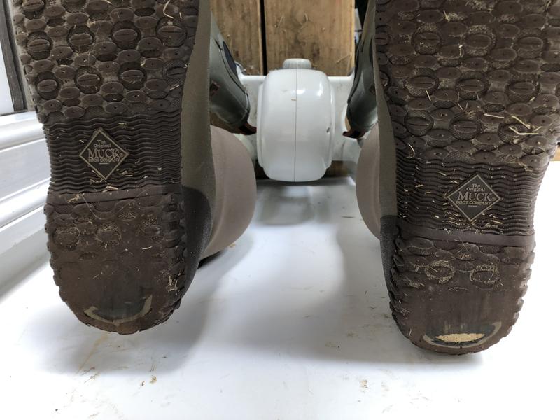 My new Muck boots after just over 1 year of use