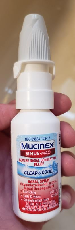 Mucinex deals nasal spray