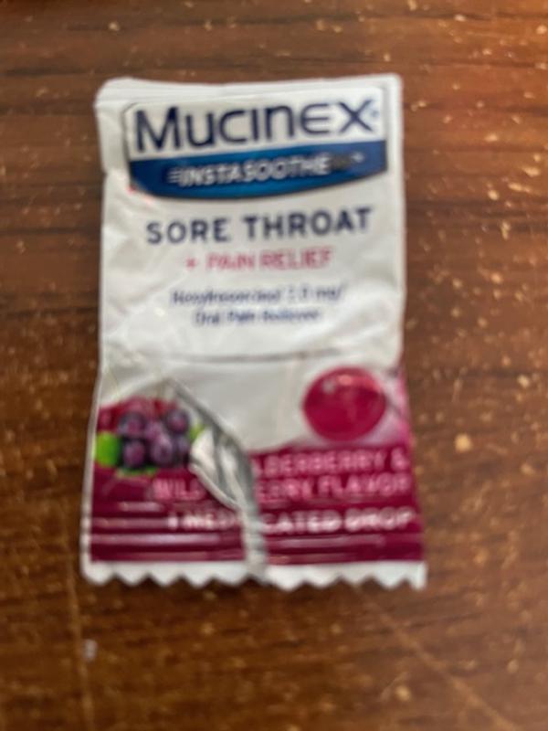 Buy MUCINEX InstaSoothe - Elderberry & Wild Cherry, 20 ct from